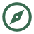 Wayfinder compass icon